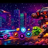 Cyberpunk Survival Shooter