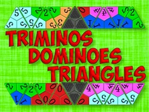 Triminos Dominoes Triangles