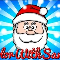 Color with Santa