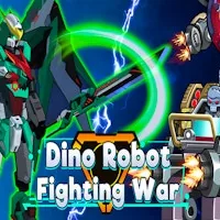 Dino Robot Fighting War