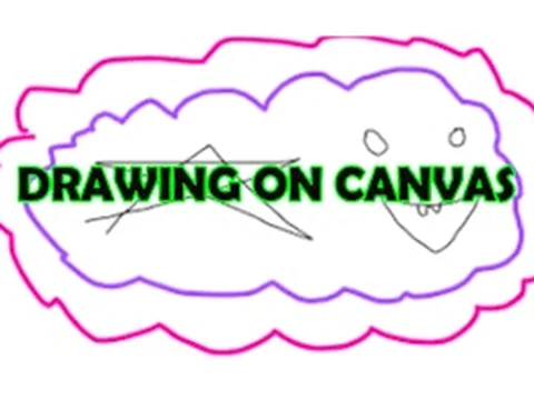Drawing on Canvas