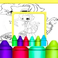 Chibi Anime Coloring Pages