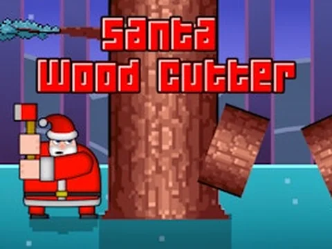 Santa Wood Cutter