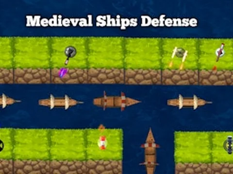 Medieval Ships Defense