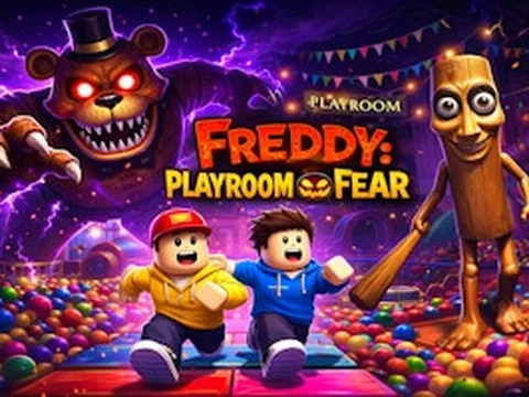 Freddy at Playroom of Fear