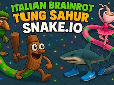 Italian Brainrot Tung Sahur Snake.io