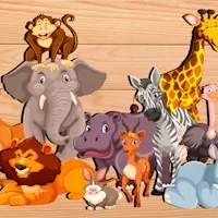 Puzzles for kids with animals sounds