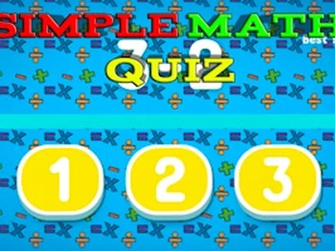 Simple Math Quiz