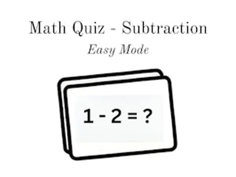 Math Quiz - Subtraction