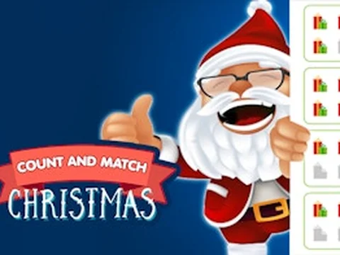 Count and Match Christmas