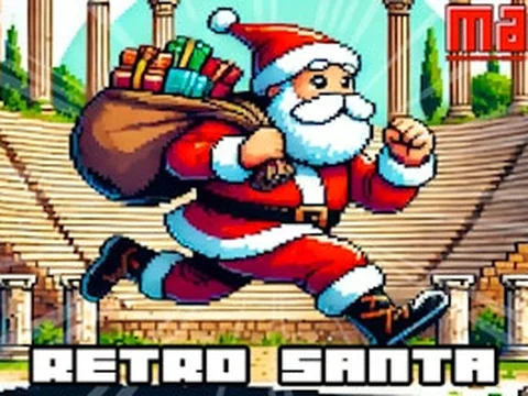 Retro Santa