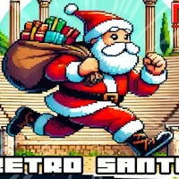 Retro Santa